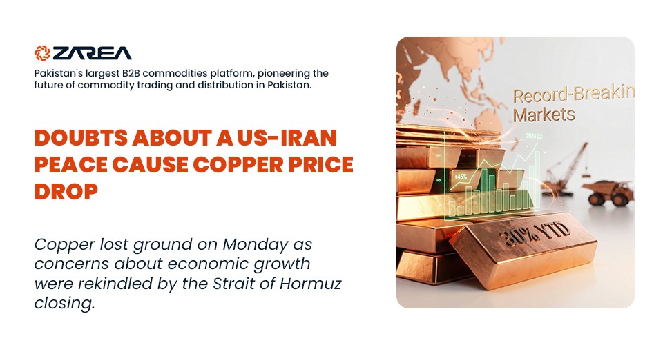 Doubts about a US-Iran peace cause Copper Price drop